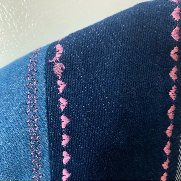 Handmade Vintage Patchwork Denim Vest - Picture 5 of 8